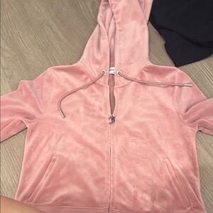 Women's Pink Hooded Jacket